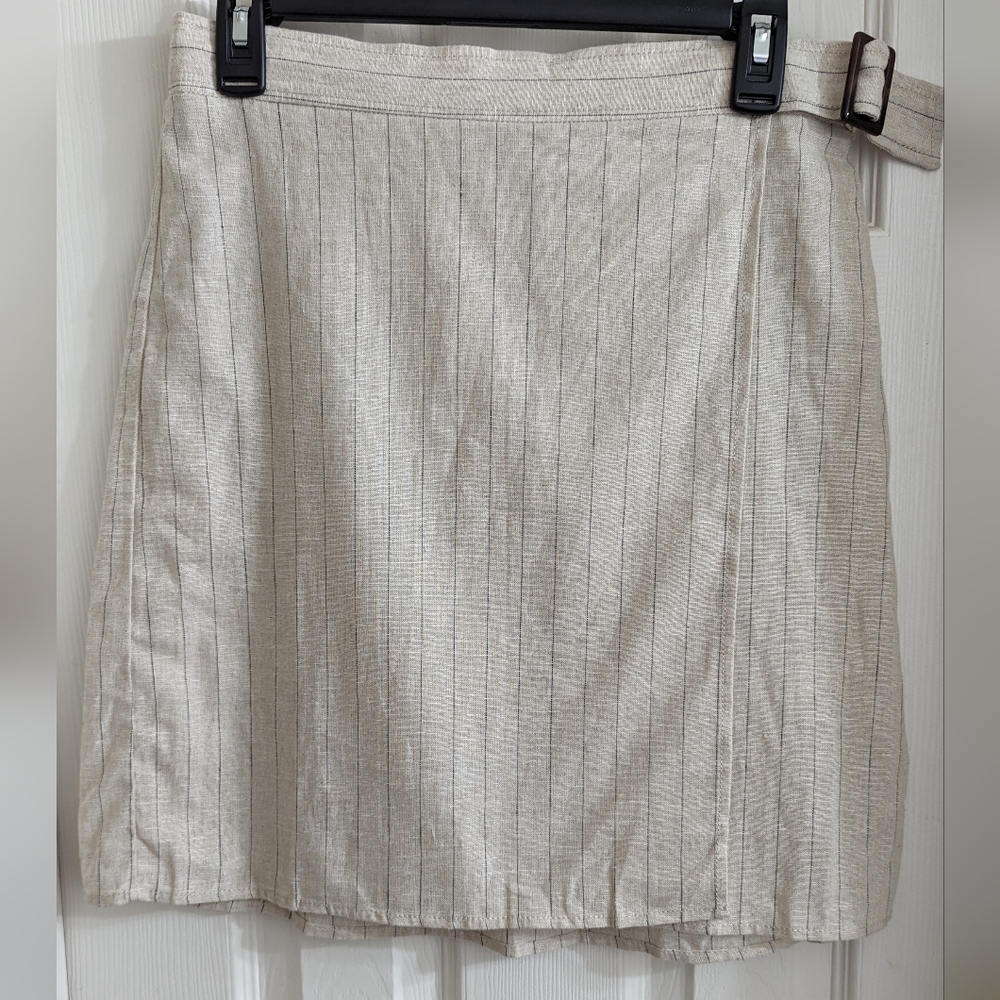Max Studio Mini Wrap Skirt NWT